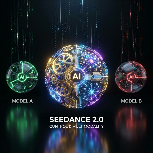 Seedance 2.0 vs Sora vs Kling: 为什么“可控性”是 AI 视频的新标准? Seedance 2.0 与 Sora、Kling AI 视频模型对比可视化图