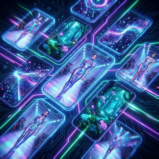 社交媒体新风口:利用 Grok Imagine 与 Seedance 打造“自带流量”的 AI 视听短片 带有 AI 视频动态内容的社交媒体流